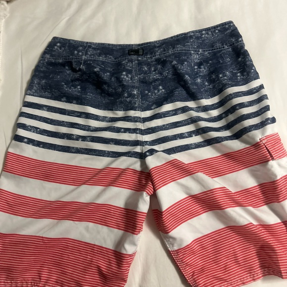 O’Neil American Flag Pattern Swim Shorts - Picture 2 of 4